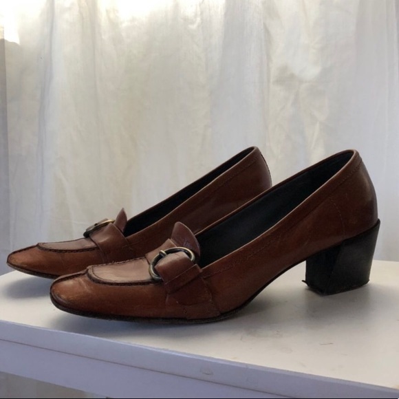 Miu Miu Brown Loafers size 37 - Picture 3 of 4